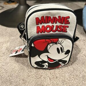 Primark Minnie Mouse Crossbody Bag - Red, Black, White